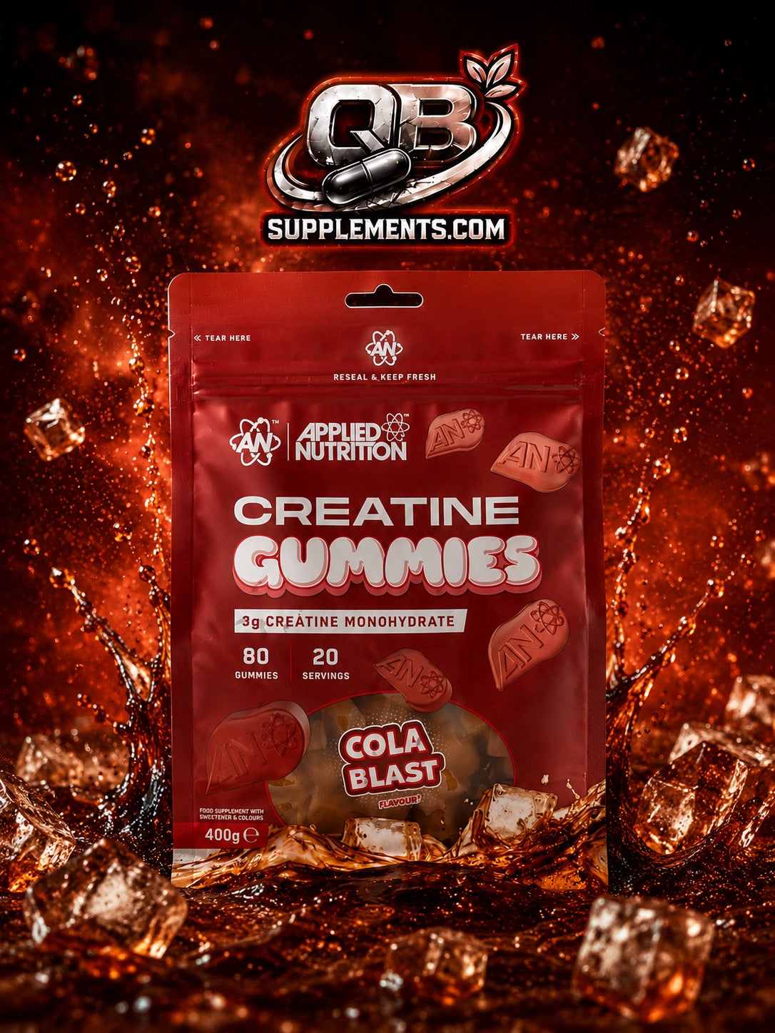 Applied Nutrition Creatine Gummies – Cola Blast