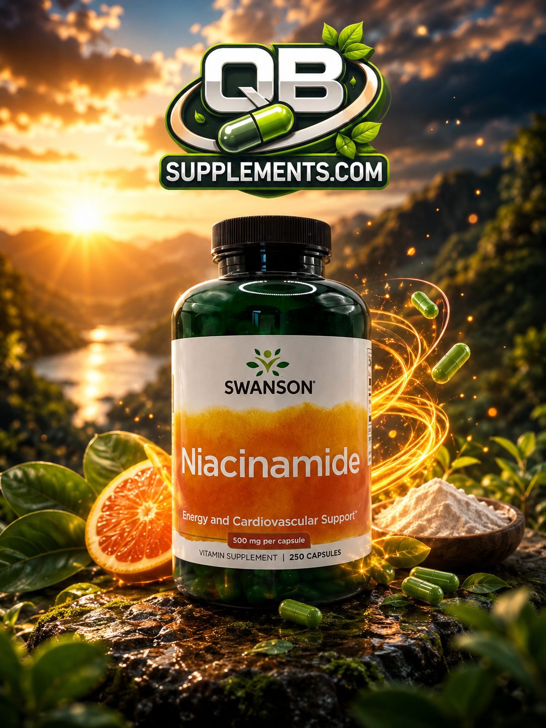 Swanson – Niacinamide – 500 mg