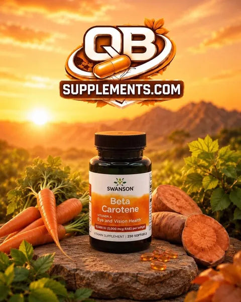 Swanson – Betakaroten (Vitamin A) 10 000 IU - 250 softgels