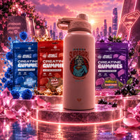 Supergirl Creatine Gummies Bundle – Cola Blast + 960 ml Flaske