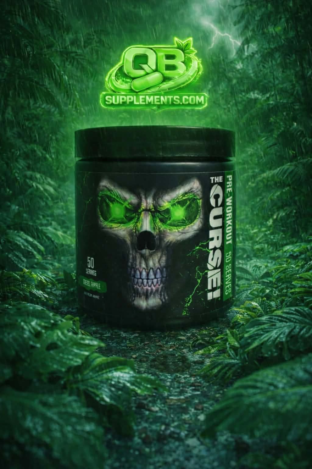 The Curse! Pre-Workout (EU), Green Apple - 250 g