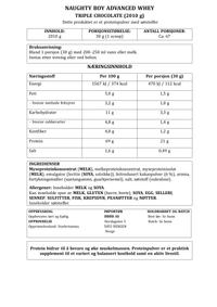 Naughty Boy Advanced Whey - Triple Chocolate - 2 010 g