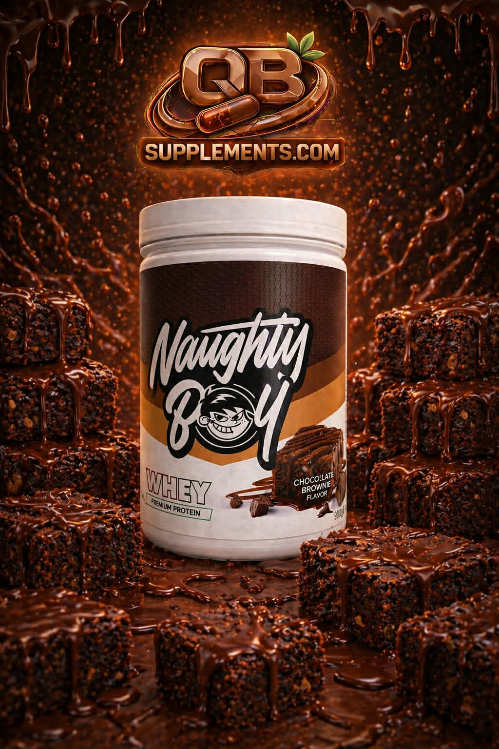 Naughty Boy Advanced Whey – Chocolate Brownie - 900 g