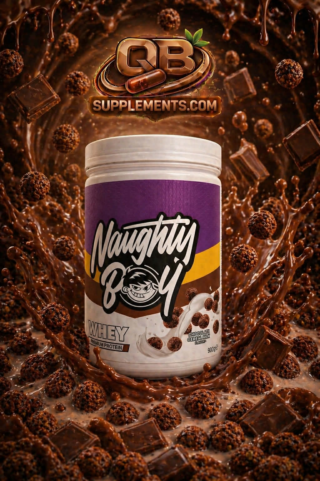 Naughty Boy Advanced Whey – Chocolate Cereal Milk - 900 g