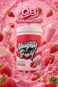 Naughty Boy Advanced Whey - Strawberry Milkshake - 900 g