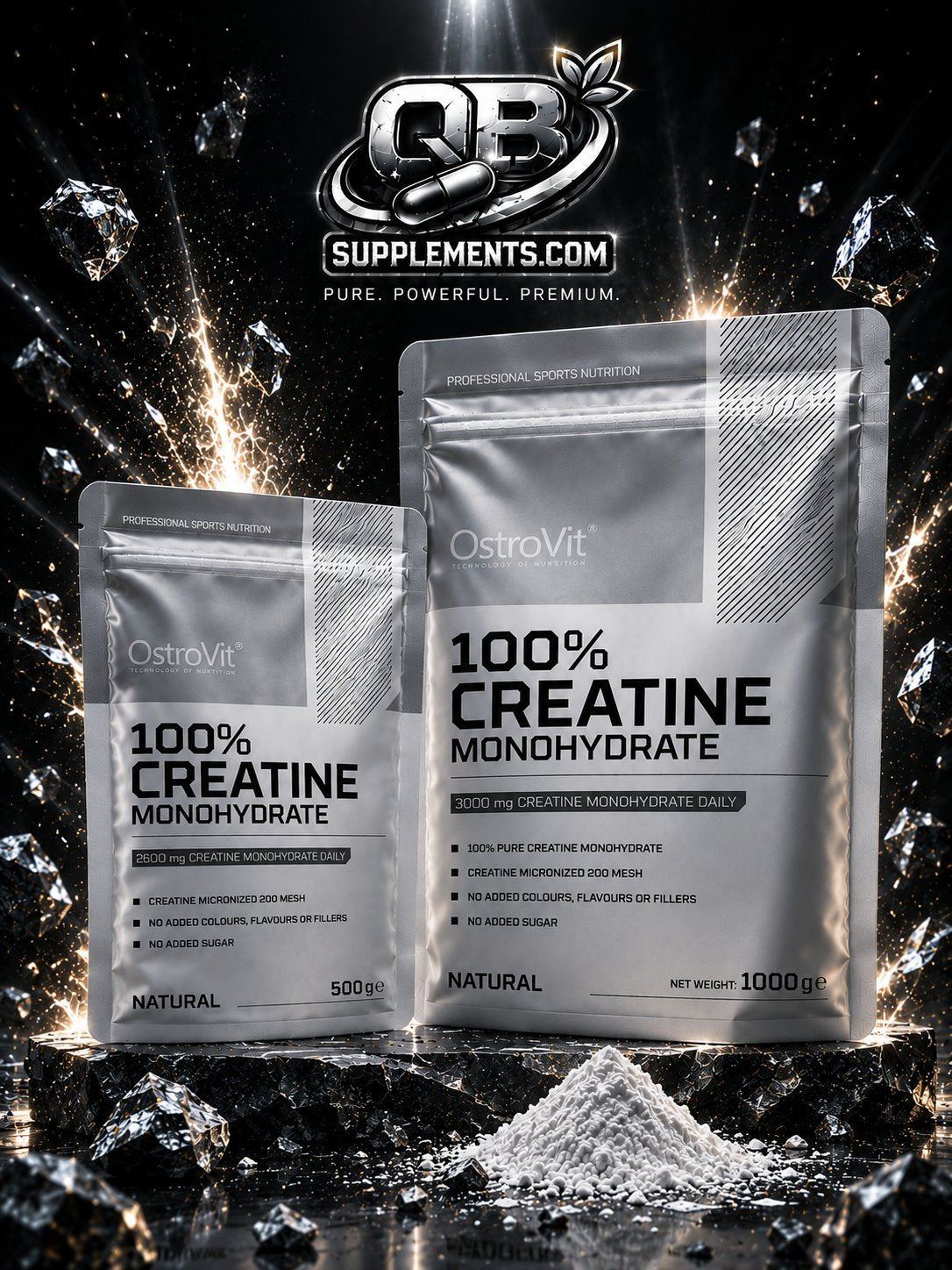 OstroVit Kreatin Monohydrat