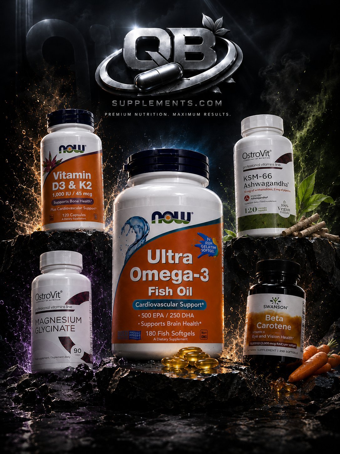 Vitaminer og helsetilskudd